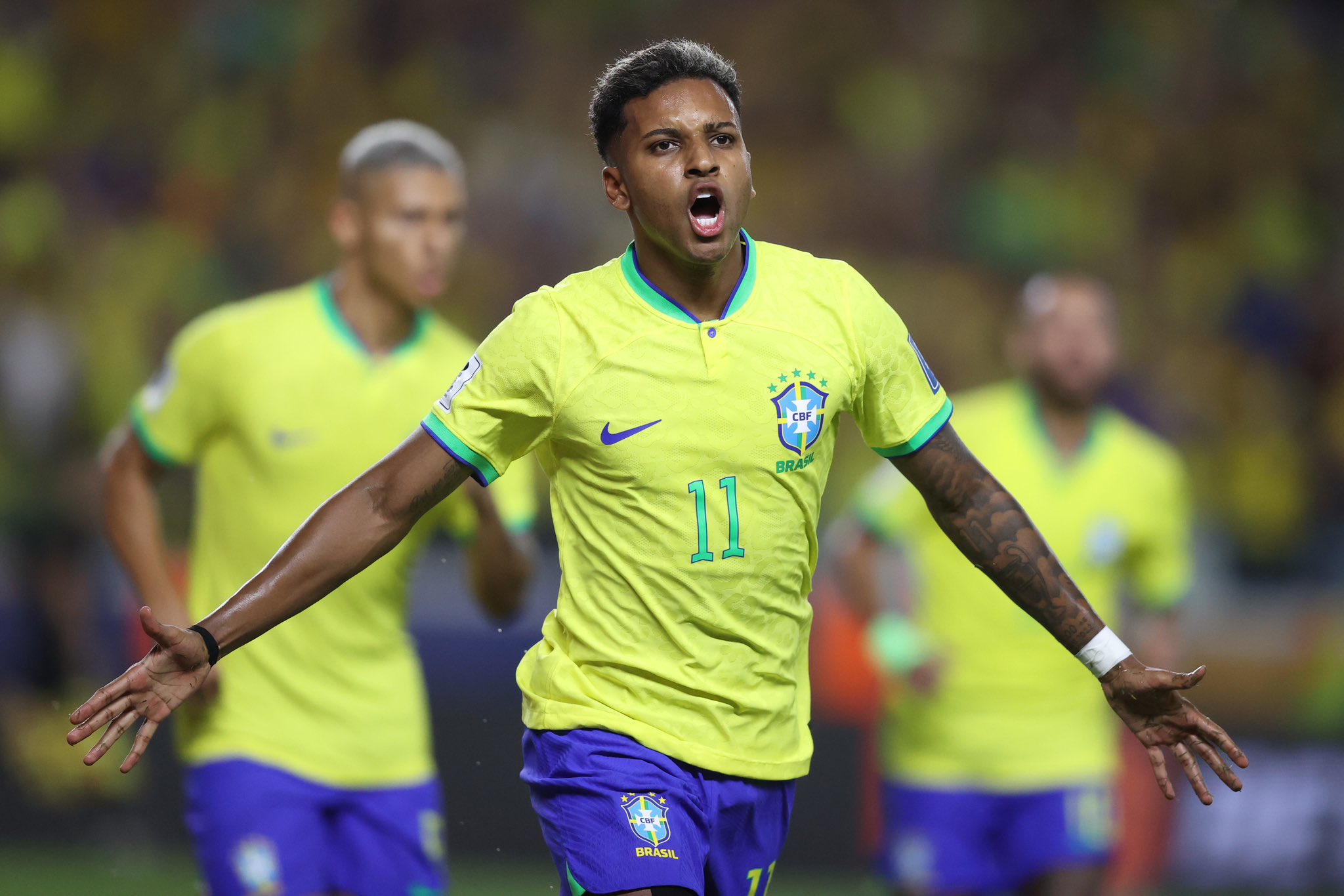 Camisa Brasil – Pedro – Amistoso 2023 – Com Racismo Não Tem Jogo – Brasil 4  X 1 Guiné – Autografado Por Todo Elenco – Play For a Cause
